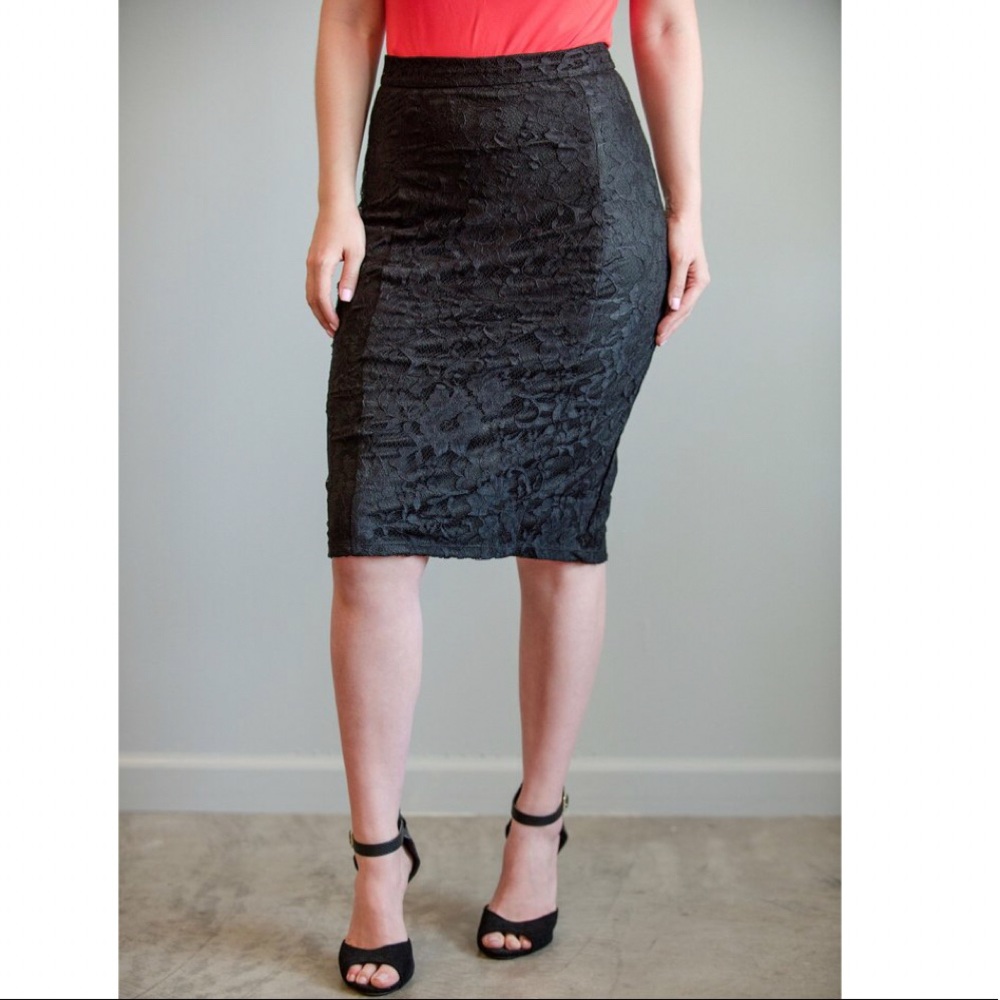 Black skirt